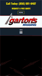 Mobile Screenshot of gartonsrigging.com